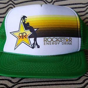 COPY - Rockstar energy drink trucker hat